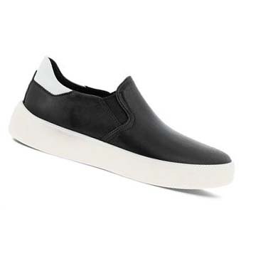 Women's Ecco Street Tray W Slip-on Casual Shoes Black | USA 93BEX